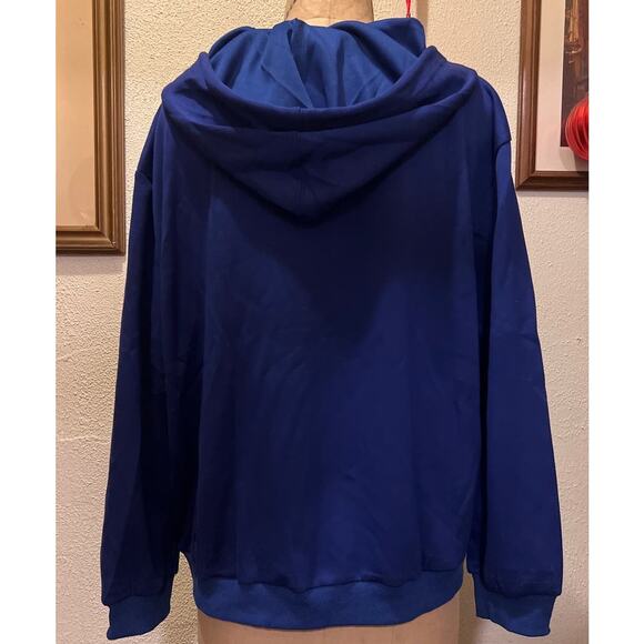 Women's Casual Long Sleeve Zip Up Sweatshirt Hoodie Jacket NWT Size XL - Picture 7 of 11